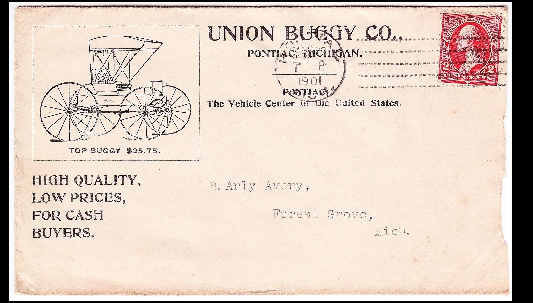 Union Buggy Co. - Pontiac